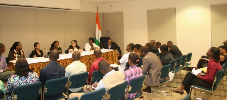 Showbiz - Un groupe américain de Hip Hop “The Chicago Hip-Hop Initiative” est arrivé à Abidjan